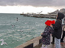 Мэр Ялты записала видео из занесенного снегом курорта