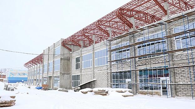На 54 % завершена реконструкция стадиона «Витязь» в Вологде