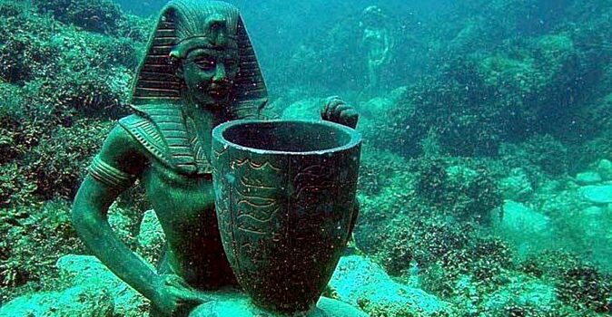 Египетская Атлантида: найден затерянный город, ушедший под воду тысячи лет назад
