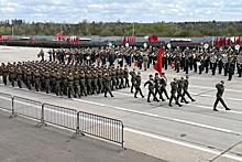 В репетиции парада в Алабино приняли участие семь участников СВО - Героев России