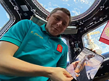Космонавт на борту МКС дал имя бронзовому суслику Красноярска