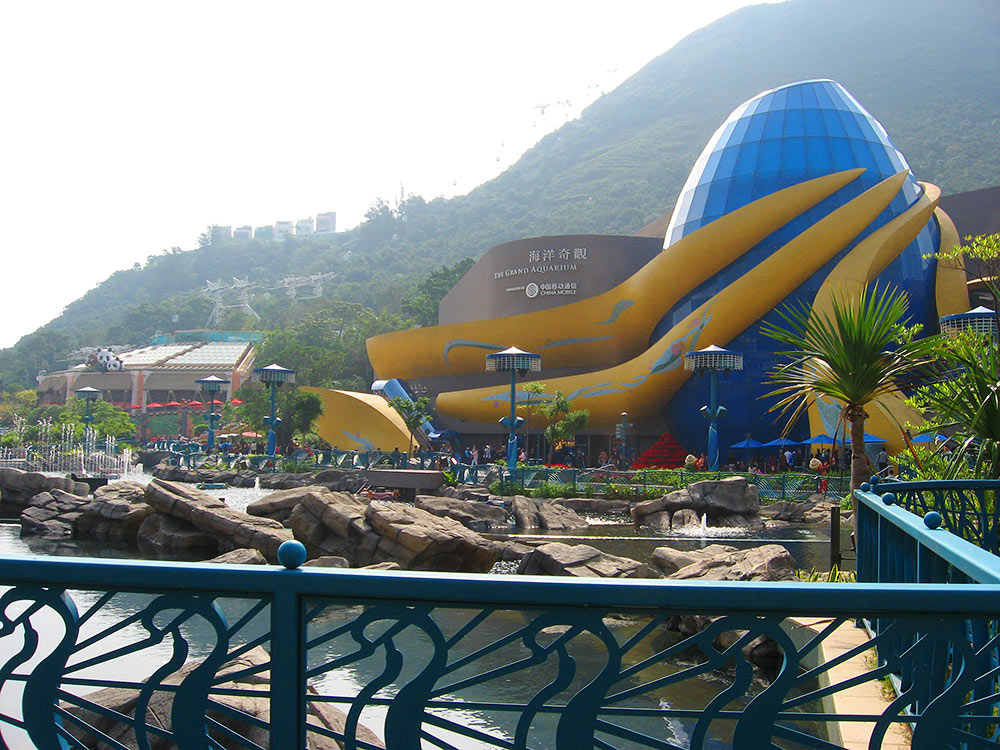 Парк развлечений Ocean Park, Гонконг, Азия