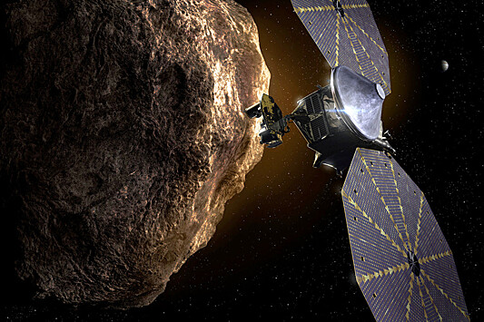 Американский зонд Lucy отправился к астероидам Юпитера