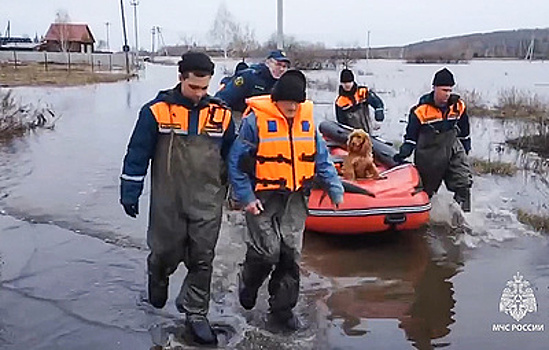 В России количество подтопленных паводком домов сократилось до 15 280