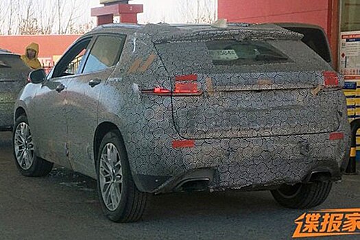 Купеобразный кроссовер Haval снова замечен на тестах
