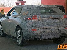 Купеобразный кроссовер Haval снова замечен на тестах