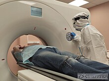 В Калининской ЦРБ установили компьютерный томограф для ковидных пациентов