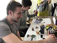 Особенные семьи познакомились с хоккеистами «Трактора»