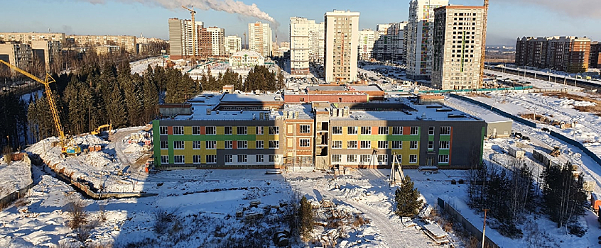 Школу на улице Берша в Ижевске откроют в ноябре