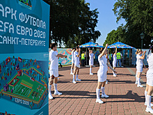 Турнир по футбольному фристайлу в парке футбола ЧЕ-2020 прошел в Петербурге