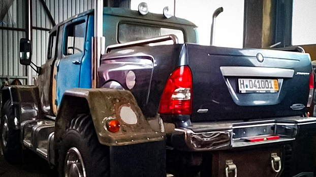 Народный шедевр: суперпикап из ЗиЛ-131 и ГАЗ-66