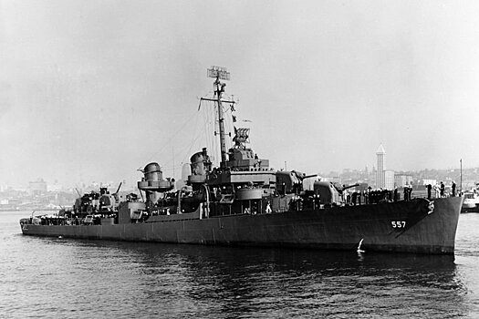 Дайверы исследовали потопленный в 1944 году эсминец Johnston