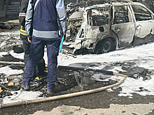 Появилось видео взрыва автомобиля в Балашихе