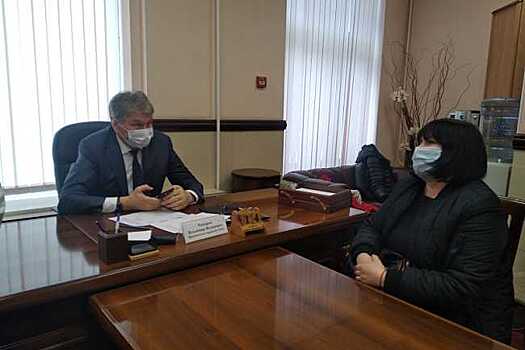 В городской Думе прошел очный прием граждан