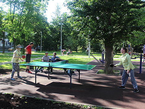 Мастер-класс по настольному теннису состоялся в Богородском