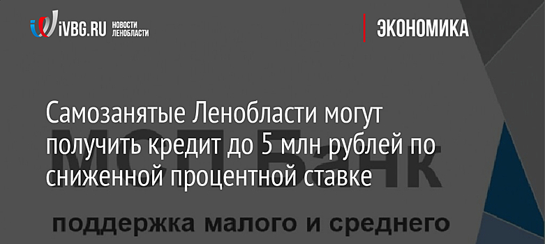 К концу 2030 года число занятых в сфере МСП в России планируют довести до 25 млн