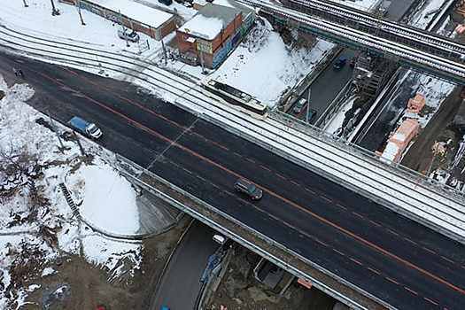 Движение по Зыряновскому путепроводу открыли после реконструкции в Новосибирске
