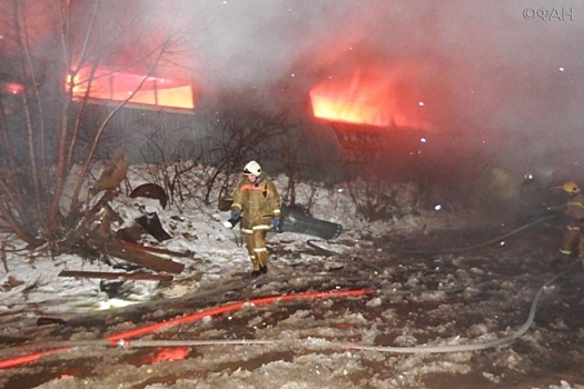 Еще двое погибших найдены в сгоревшей гостинице в Москве