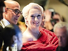 Актриса Мэрил Стрип упала на лестнице во время съемок «Дьявол носит Prada 2»