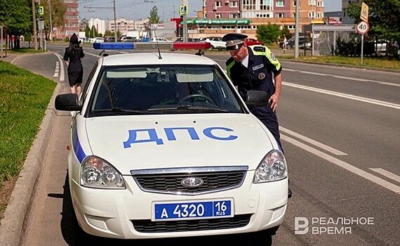 За сутки в Казани остановили восемь пьяных водителей