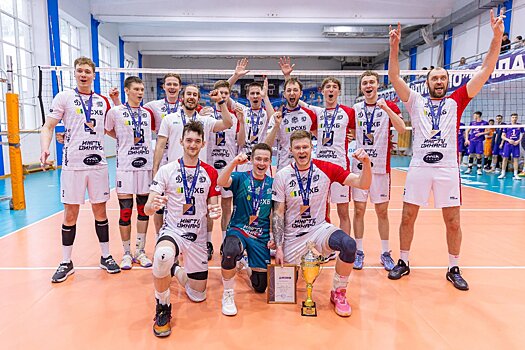 Волейбольный клуб «ИжГТУ-Динамо» завоевал бронзу чемпионата России
