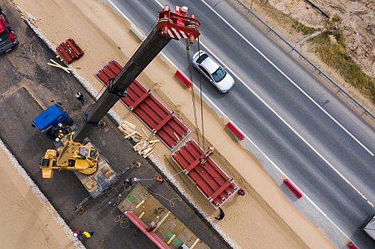 Строительство моста через Сок в Самаре вышло на новый этап