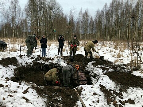 В Тверской области нашли захоронение 49 советских солдат