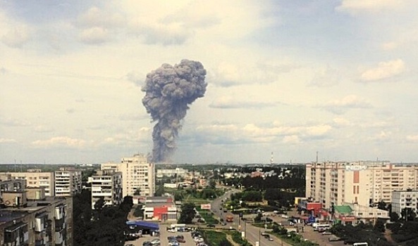 "Взрыв был слышен в Нижнем Новгороде"