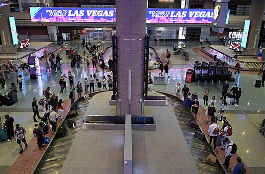 В аэропорту Лас-Вегаса столкнулись два самолета