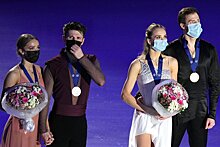 ЧЕ по фигурному катанию — 2022, танцы на льду, результаты: Синицина и Кацалапов — 1-е, Степанова и Букин — 2-е