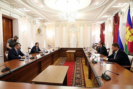 Губернатору Кубани представили нового руководителя компании «Россети Кубань»