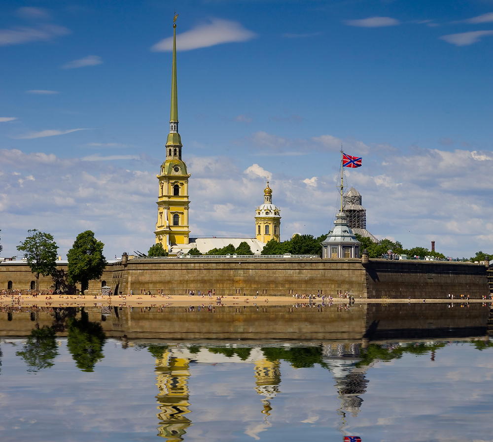 Петропавловская крепость, Санкт-Петербург, Россия, Европа