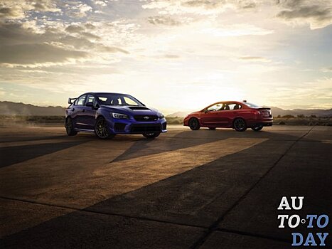 Subaru представила обновленные WRX и WRX STI в Детройте