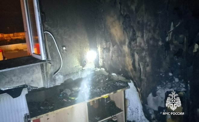 В доме в Арске произошел пожар из-за зарядки телефона
