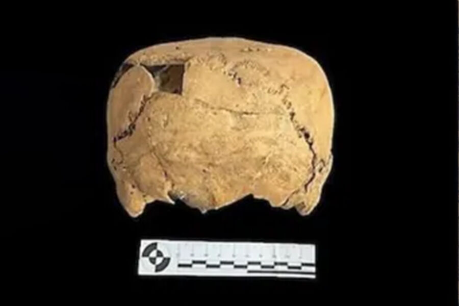 Археологи нашли кубический череп возрастом 1400 лет: Преднамеренная деформация