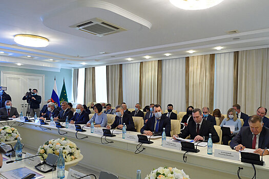 Власти Адыгеи и сенаторы обсудили реализацию программы развития региона