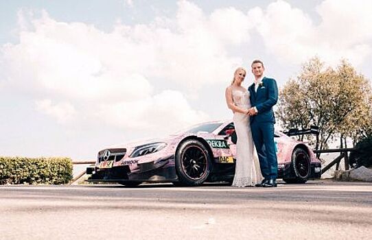 Mercedes-AMG C63 DTM стал свадебным автомобилем