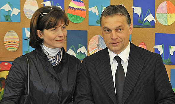 Семья премьера: Виктор Орбан