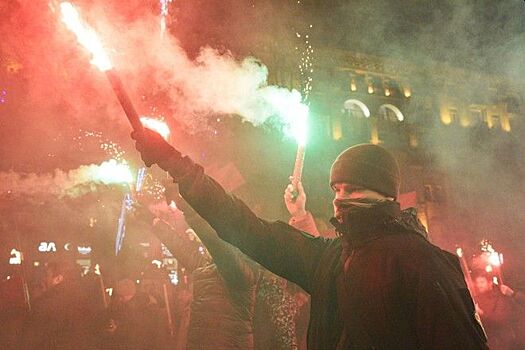 В Госдуме осудили факельное шествие нацистов на Украине
