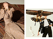 Шаровары с принтами, стеганые жакеты и брюки клеш для "бесконечно" длинных ног в коллекции Etro