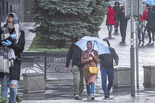 В Москве в пятницу ожидаются дожди с грозами