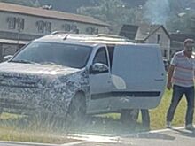 В Сочи заметили обновленную Lada Largus FL