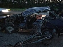 В Башкирии столкнулись два автомобиля, есть пострадавший