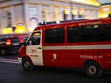 Один человек пострадал во время ночного пожара в Домодедово