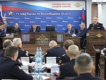 Андрей Бочаров принял участие в коллегии волгоградского ГУ МВД