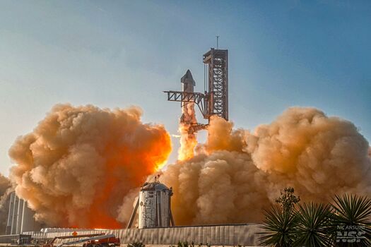 SpaceX запустила в космос Starship — самый мощный космический корабль в мире
