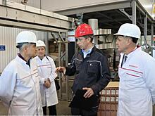 Александр Чепик посетил предприятия Пристенского района