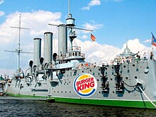 Вторая революция – бесплатно: «Бургер Кинг» намерен купить крейсер «Аврора» под ресторан