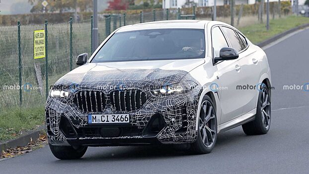 Кроссовер BMW X6 замечен на испытаниях в Германии