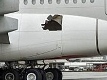 Airbus A380 прибыл из Лондона в Брисбен с повреждением обшивки